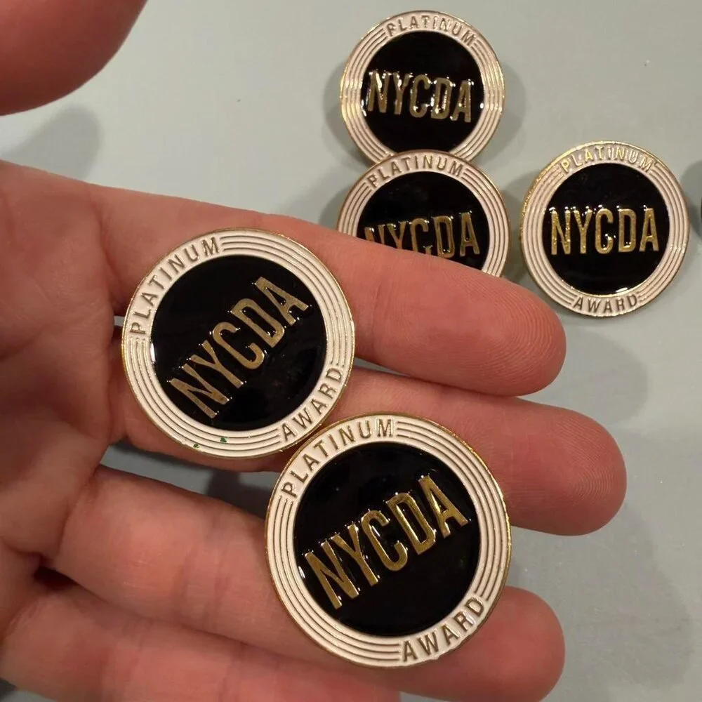 Huge Lot of Dance Convention Pins NYCDA NUVO VIP Platinum Awards - Picture 3 of 3